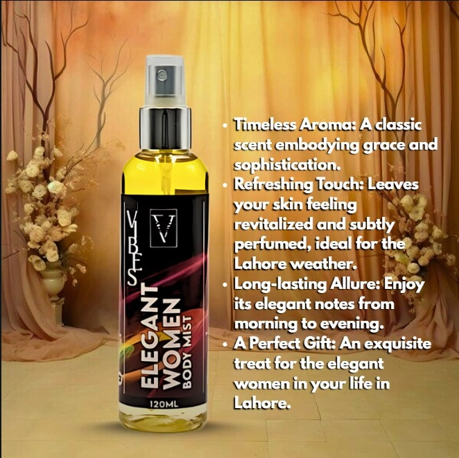 elegant women body mist qualities