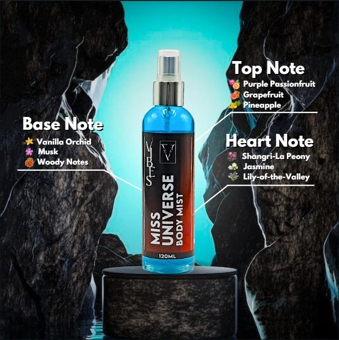 miss universe body mist notes